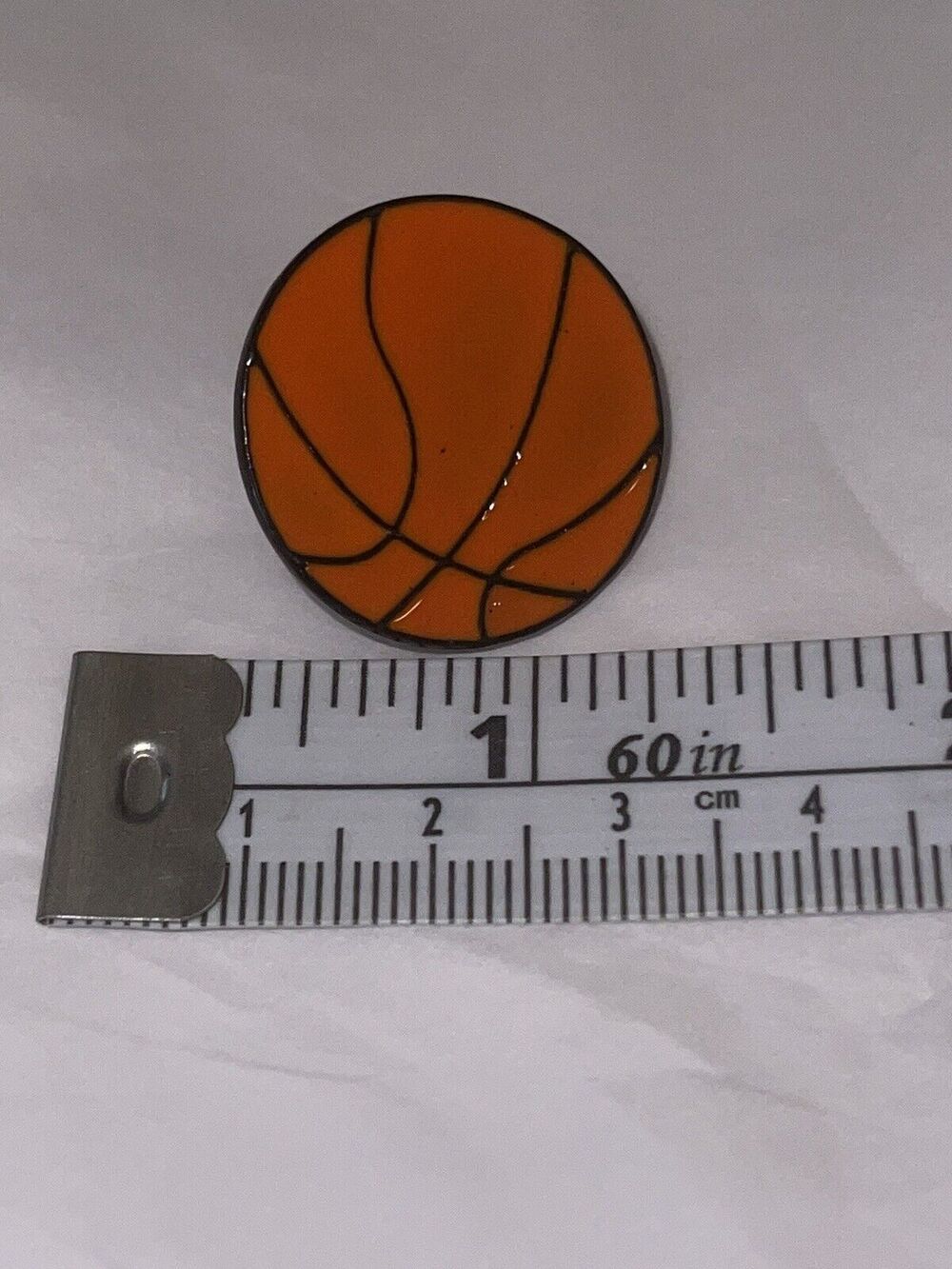 Basketball Pin Brooch